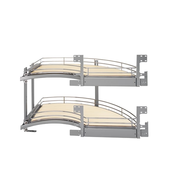 Rev-A-Shelf Steel, Light Brown, 35.75 in W, 20.8 in H, 35.75 in D, 18.63 in L, Light Brown 582-18-RMP - main